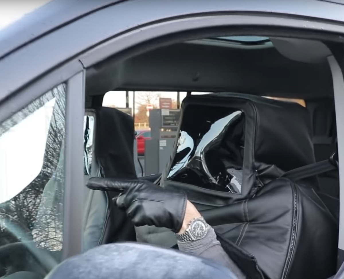 Must-see video: why is Ford disguising drivers as car seats?