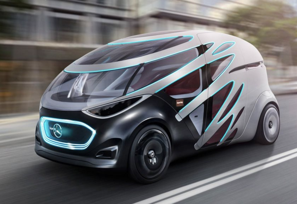 Mercedes-Benz Vision Urbanetic mobility concept