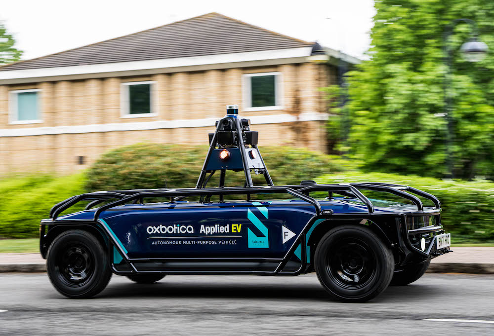 Self-driving: Oxbotica AEV in Oxford, May 2022