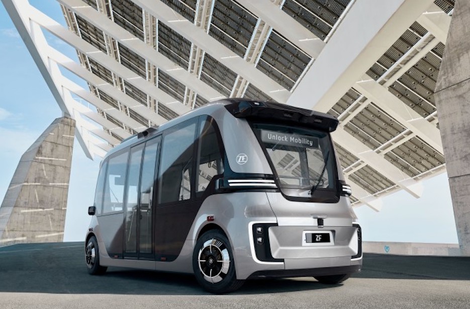 ZF self-driving shuttle announced at CES 2023