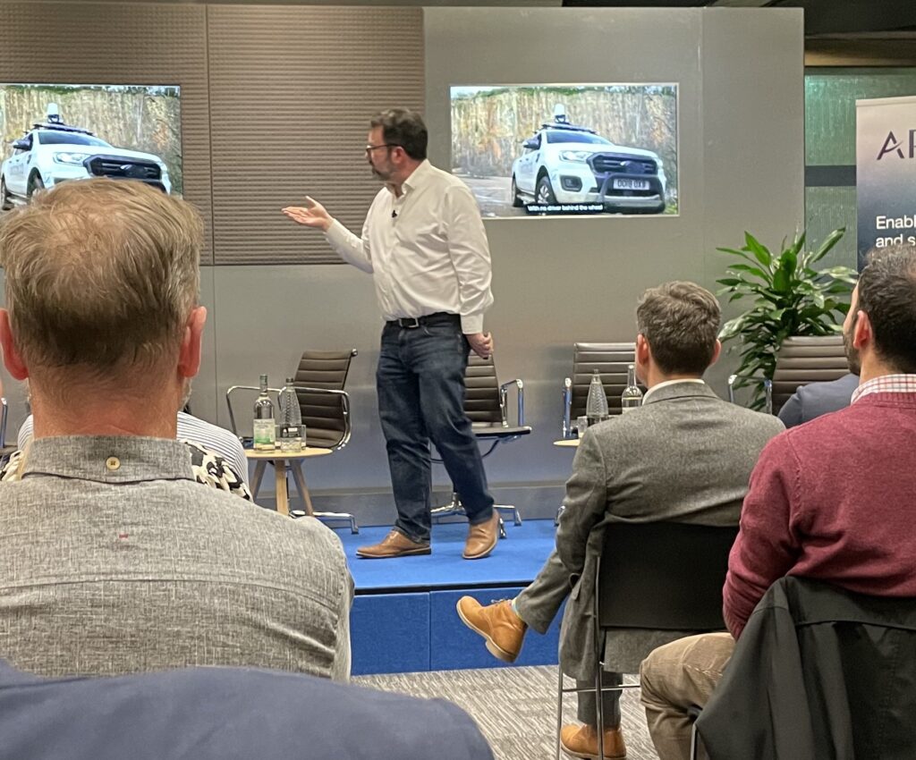 Oxbotica's Newman on self-driving at Lloyd's of London, 28 Feb 2023