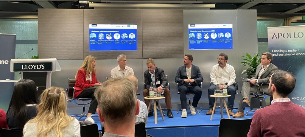 Self-driving panel at Lloyd's of London, 28 Feb 2023