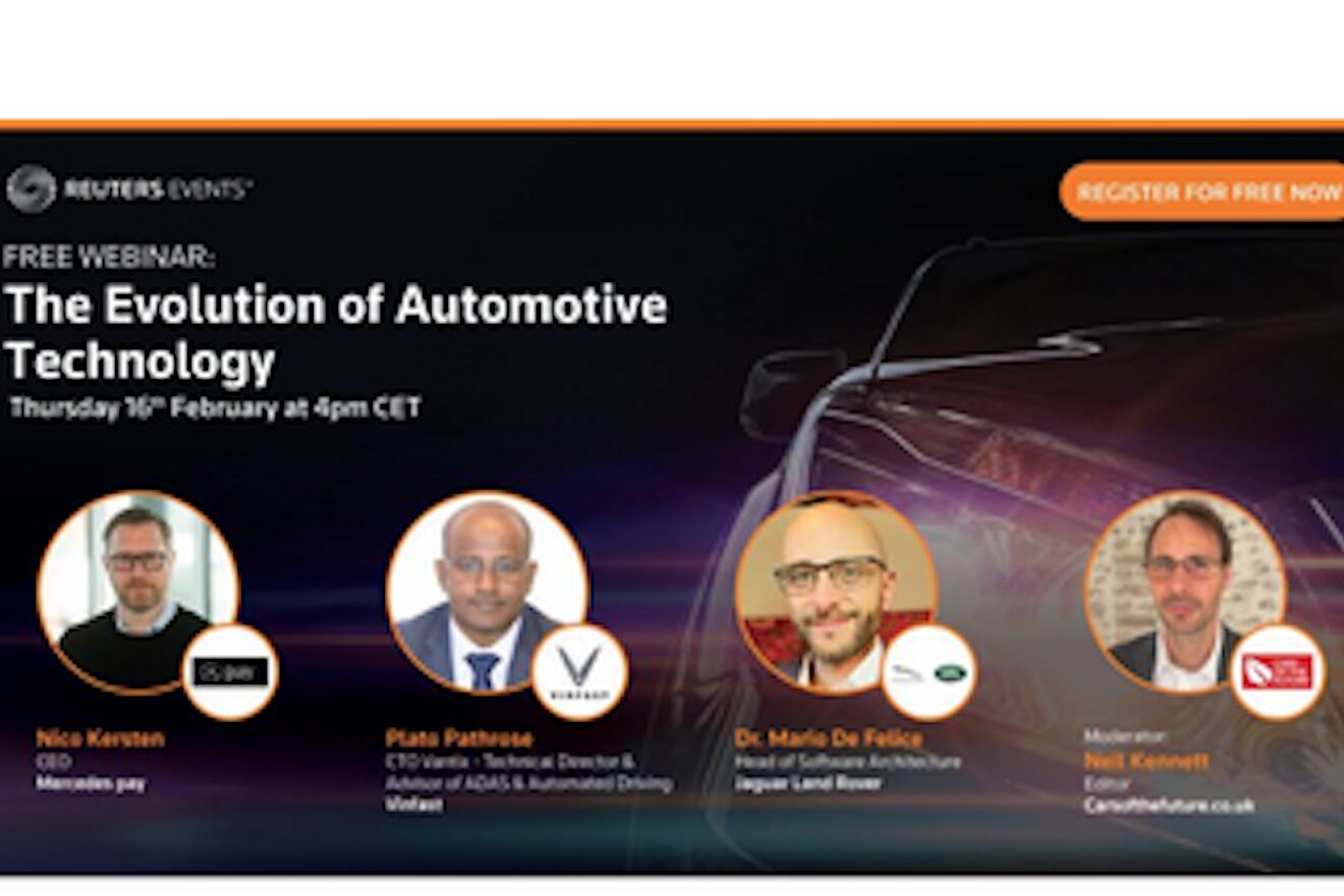 Software-defined vehicles: Cars of the Future editor hosts Reuters webinar on amazing emerging tech
