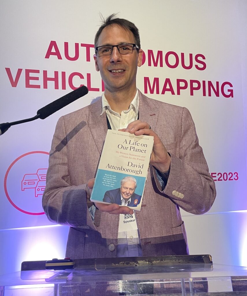 Neil Kennett #MOVE2023 self-driving pledge