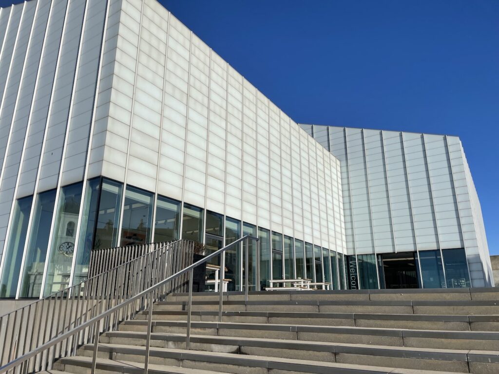 Turner Contemporary on the day of the inaugural Self-Driving Industry Awards in 2024