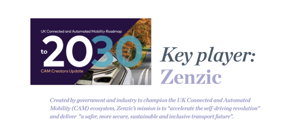 Zenzic is profiled in Venson's The Journey Towards Full Driving Automation white paper