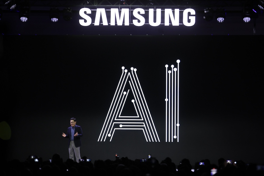 Samsung CEO JH Han talks AI at CES 2024 (Credit: Consumer Technology Association)
