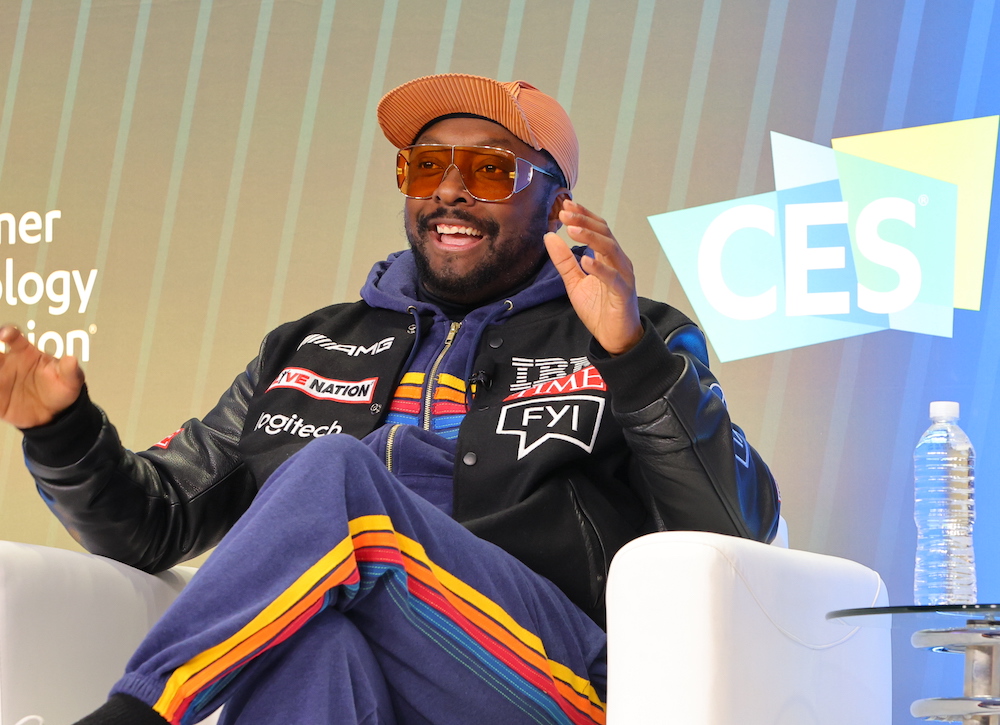 Will.i.am at CES 2024 (Credit: Consumer Technology Association)
