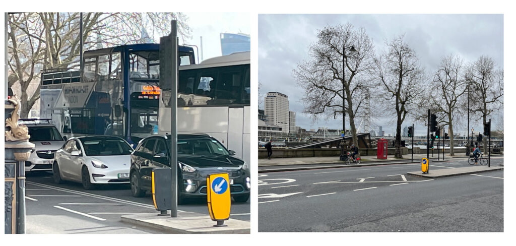 Traffic on the Embankment for CAM Innovators 2023 and 2024