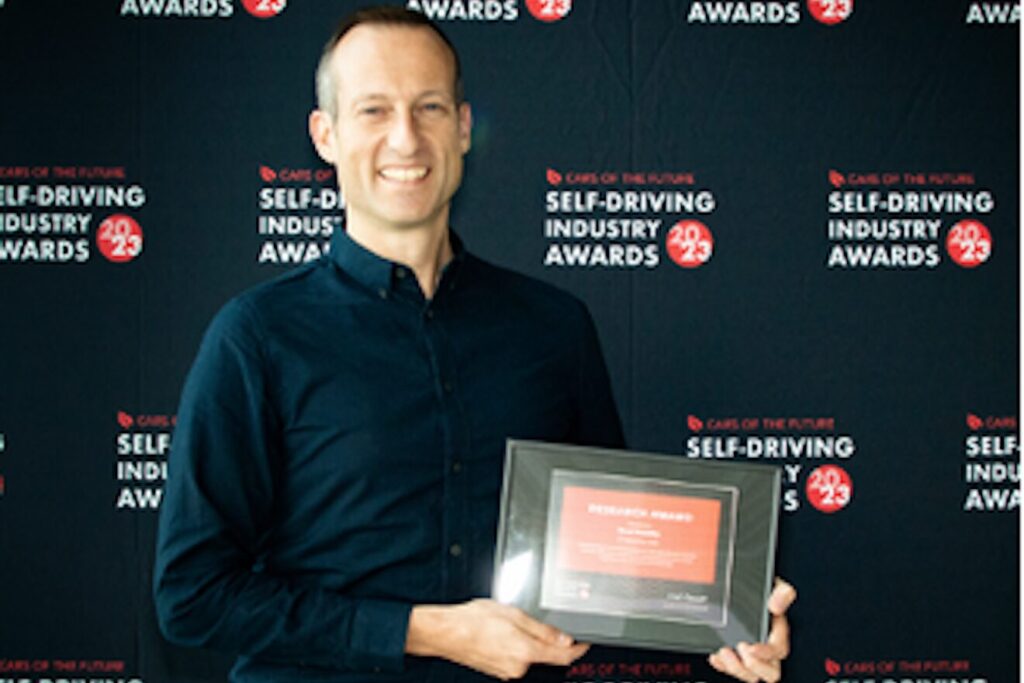 #SDIA23 Update: Research award winner Dr Nick Reed developing Digital Commentary Driving concept to assess self-driving safety