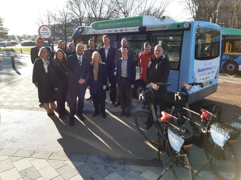 Consortium behind the Mi-Link self-driving bus