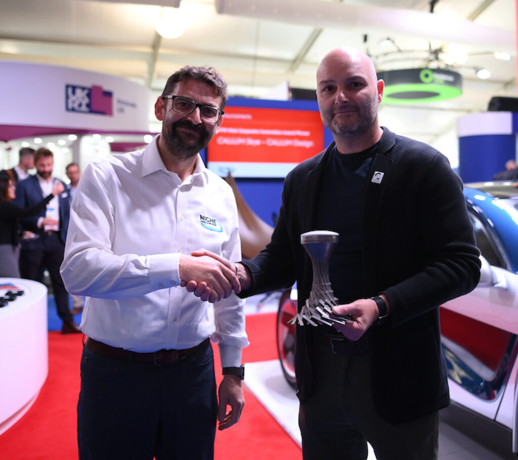 NVN awards 2024 Nick Carpenter Innovation Award to Callum Skye