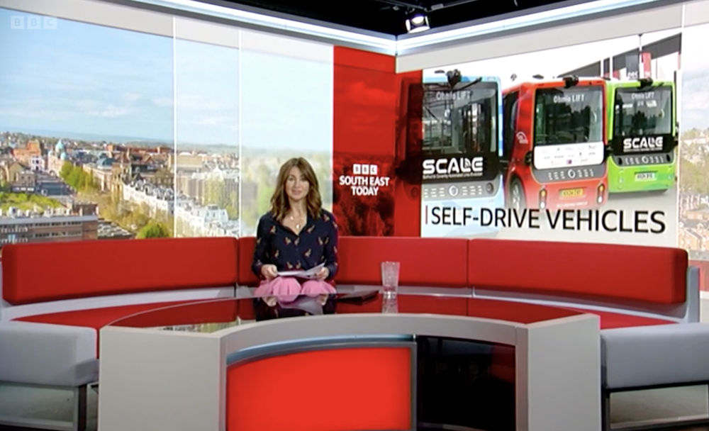BBC South East cover the Self-Driving Industry Awards 2024 in Margate