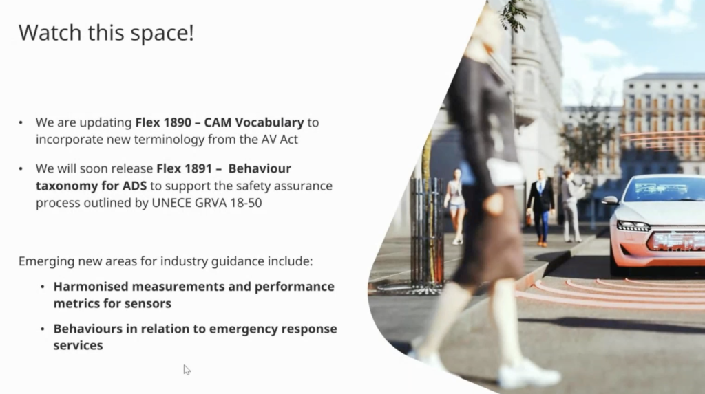 BSI upcoming work on self-driving