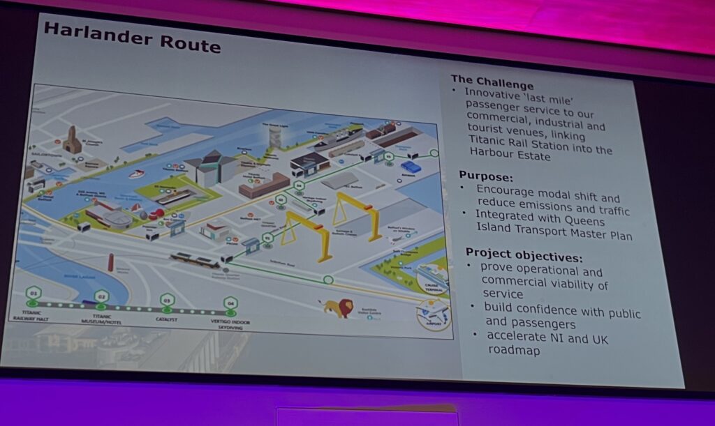 Project Harlander - encouraging modal shift and reducing emissions