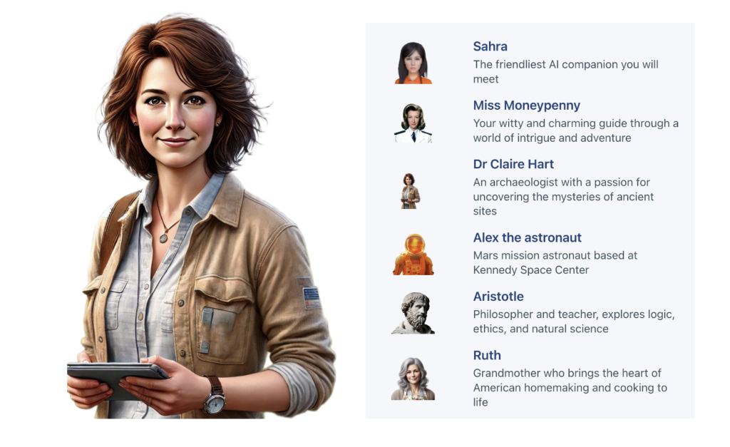 Dr Clare Hart and other Autoura AI tour guides... The natural endpoint for a privately owned self-driving cars