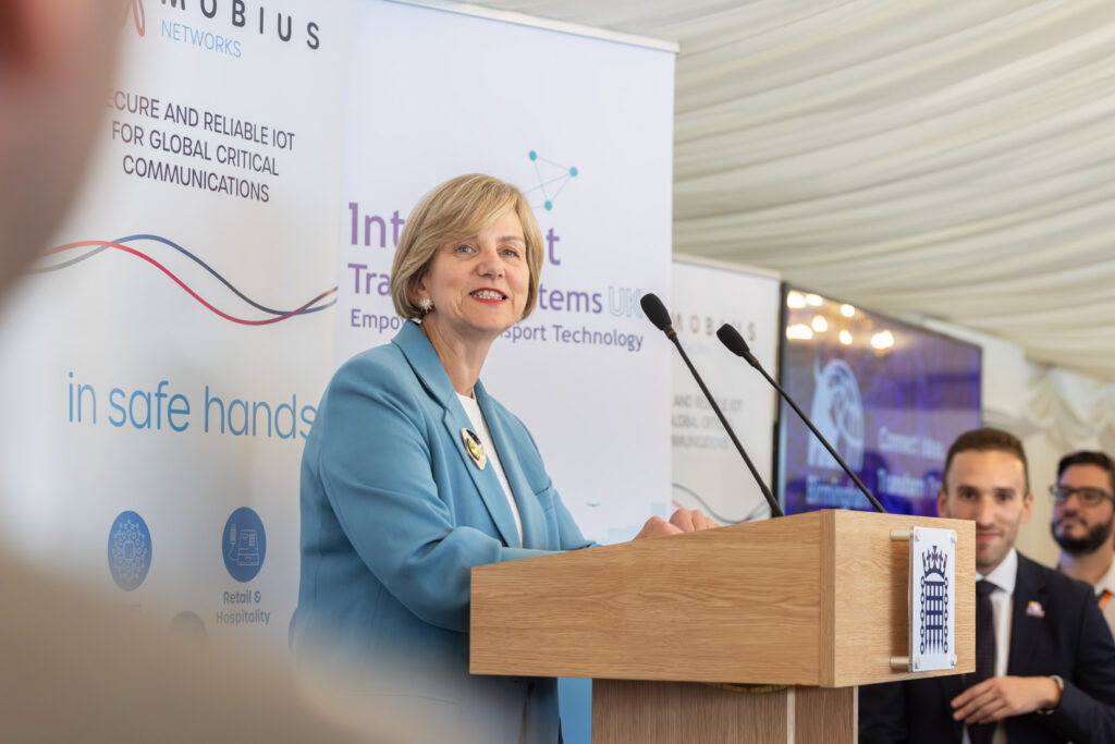 Minister for the Future of Roads, Lilian Greenwood MP, at ITS UK Parliamentary Reception, June 2025