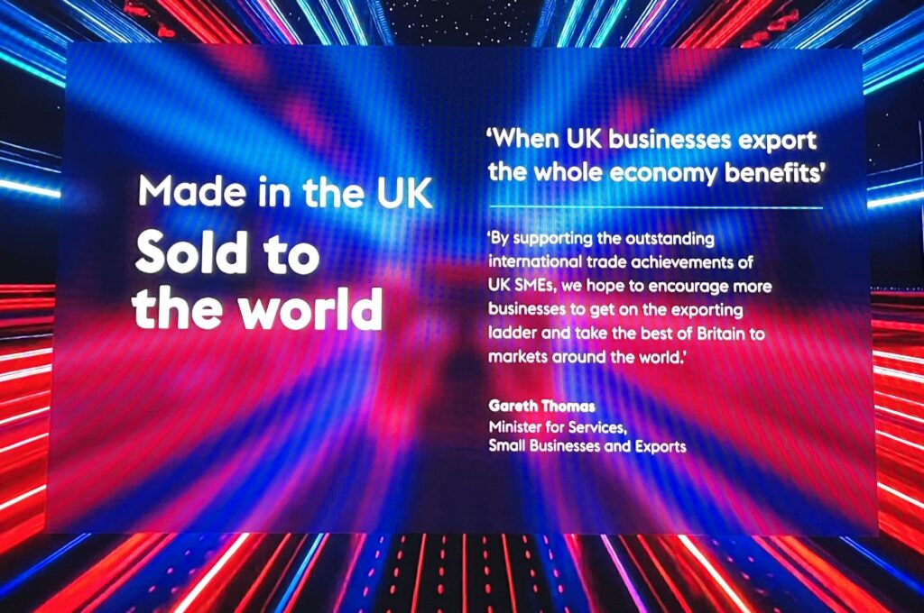 UK Government message at Cenex 2025