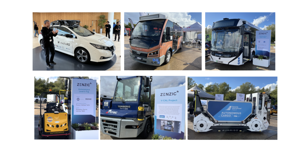 Sensational line-up of self-driving vehicles at Cenex 2025