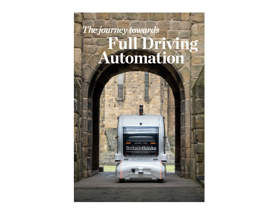 Venson Automotive Solutions white paper, 2023: The Journey Towards Full Driving Automation