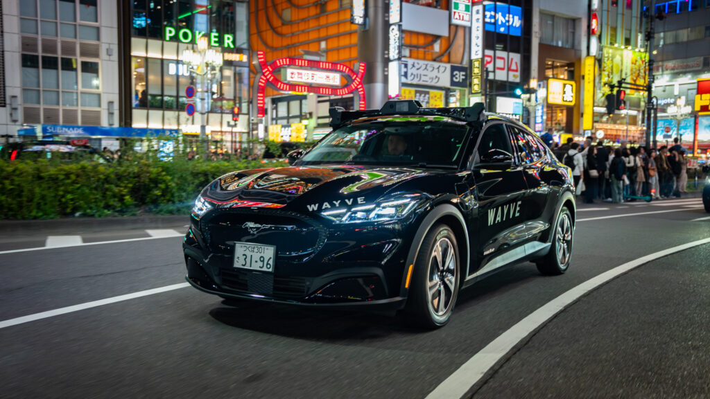 Wayve car in Japan