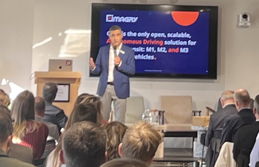 Eran Ofir of Imagry at the European AV Summit 2026