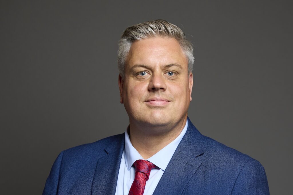 Blair McDougall, Labour MP for East Renfrewshire, is Under-Secretary of State at BIST