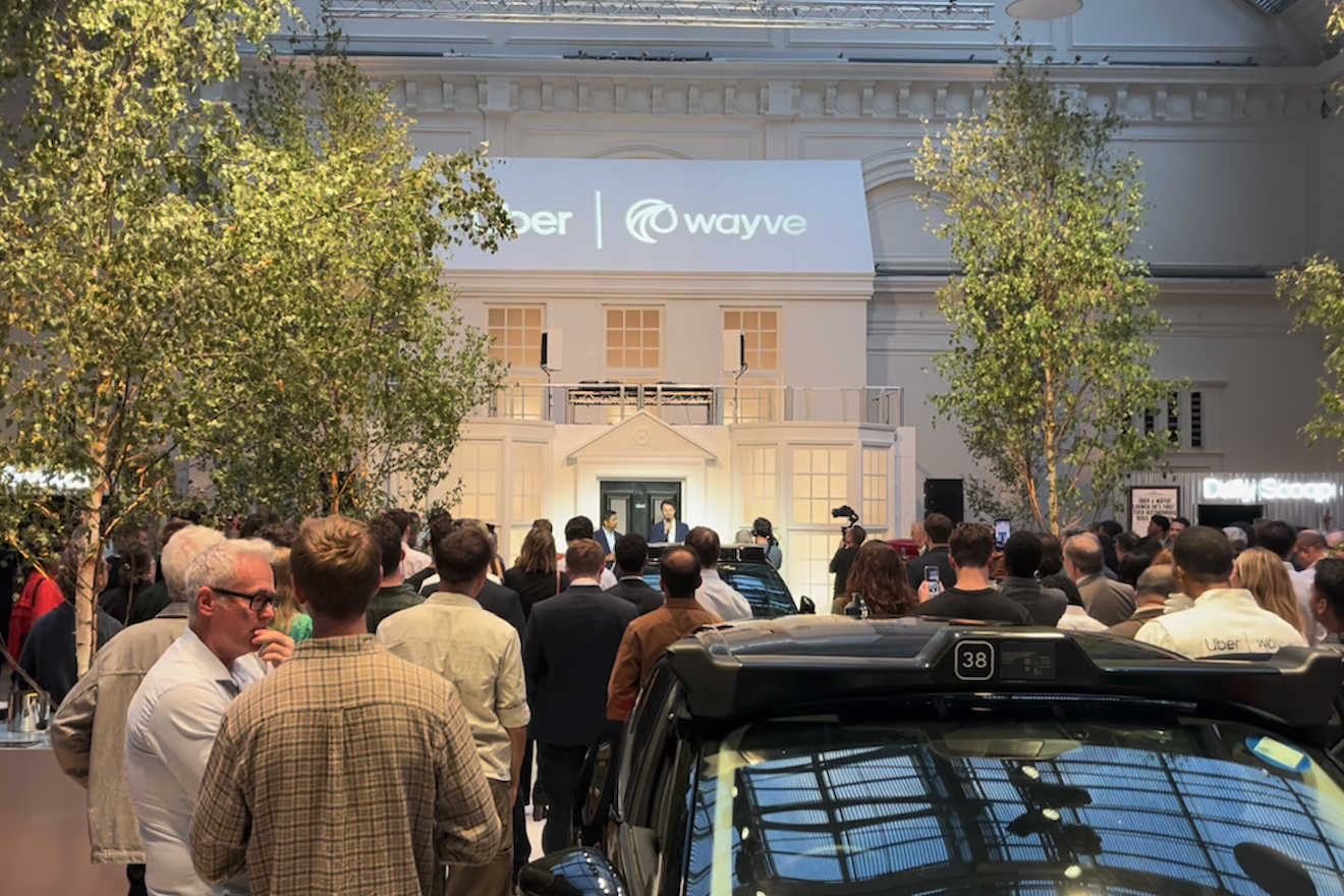Alex Kendall at Wayve Uber launch in London, Sep 2026