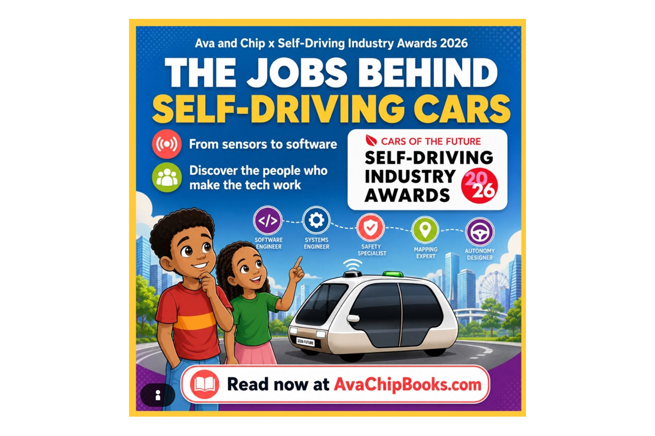 Self-Driving Industry Awards 2026 partner, Ava and Chip, on careers