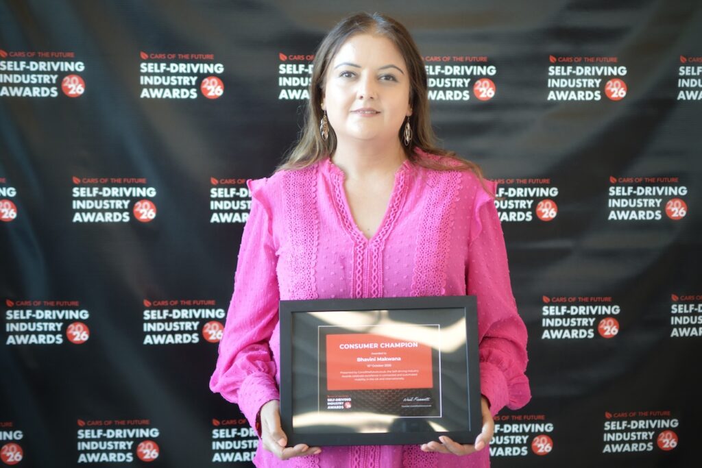 2026 Self-Driving Consumer Champion, Bhavini Makwana